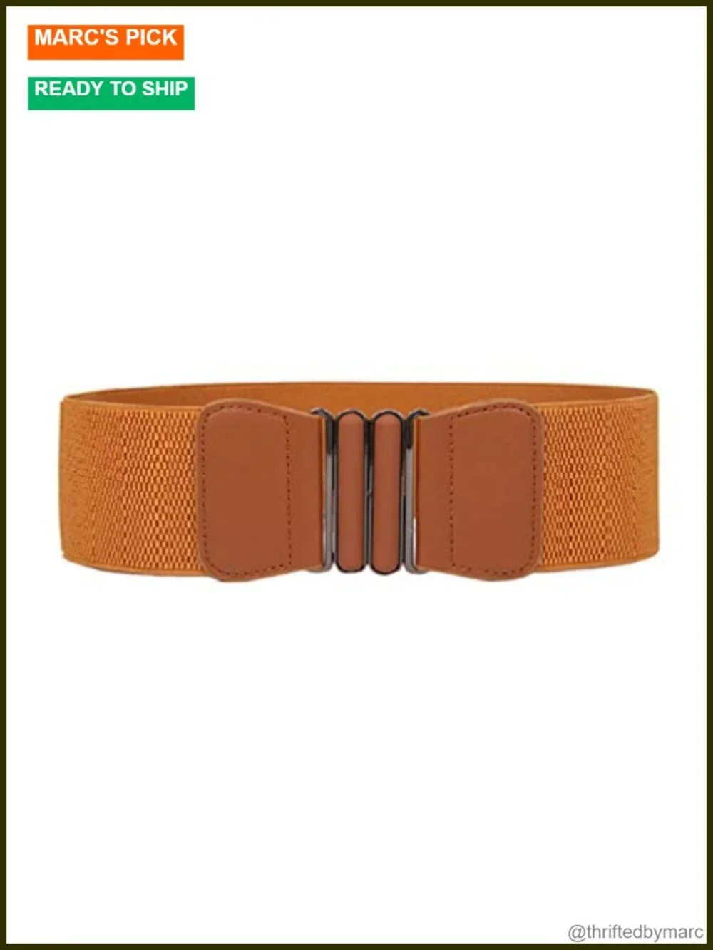 Elastic Wide Stretchy Waist Cinch Belt for Dresses, Polyester Spandex Faux